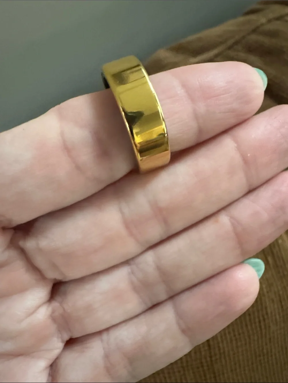 Silver Smart Ring P02 - Sleek Silver Wearable Ring